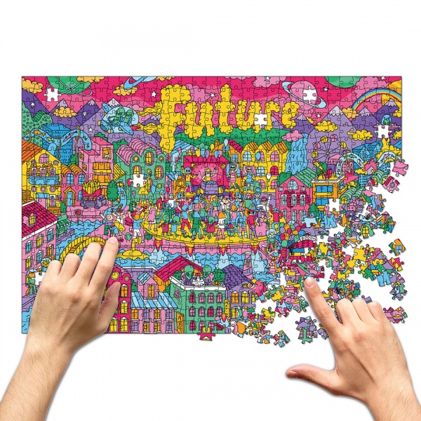 Пазл Город будущего 500 элементов orner-1478