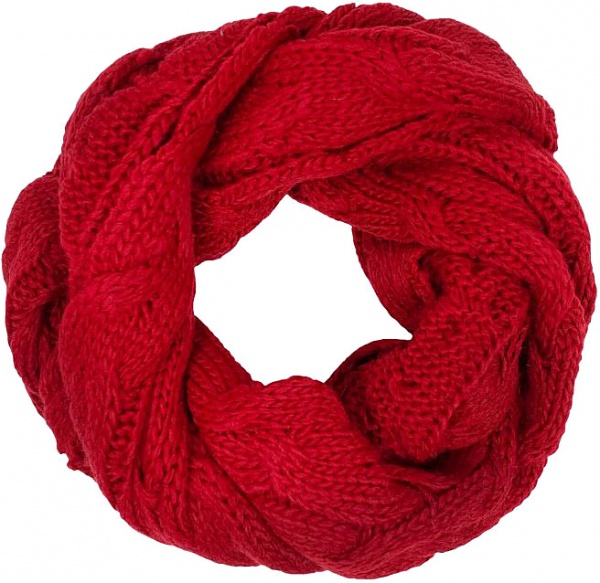 Снуд ART KNIT р.17х100 см червоний 