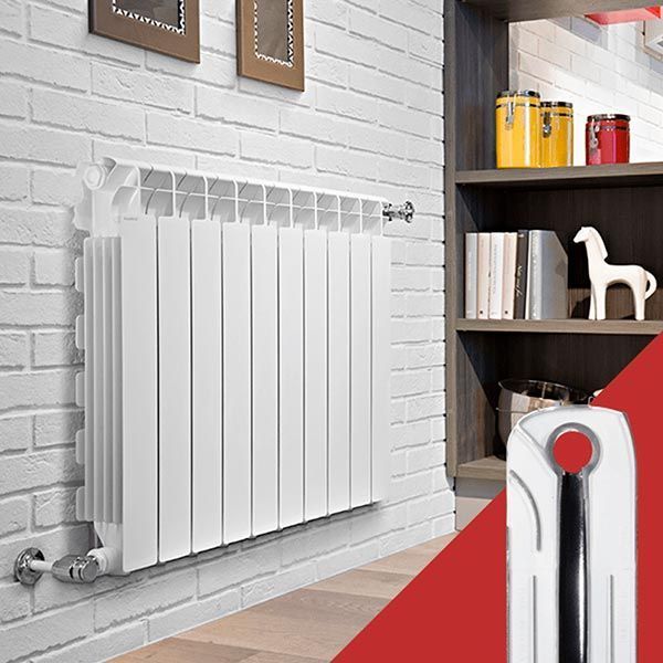 Радіатор алюмінієвий Fondital Aleternum B4 500/100 1 секція