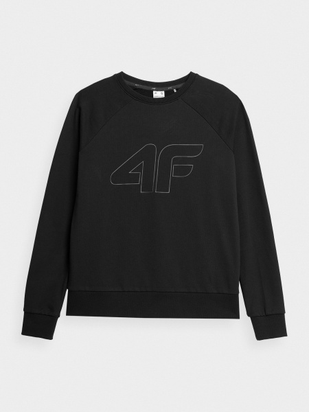 Світшот 4F SWEATSHIRT F370 4FSS23TSWSF370-20S р. 2XL чорний