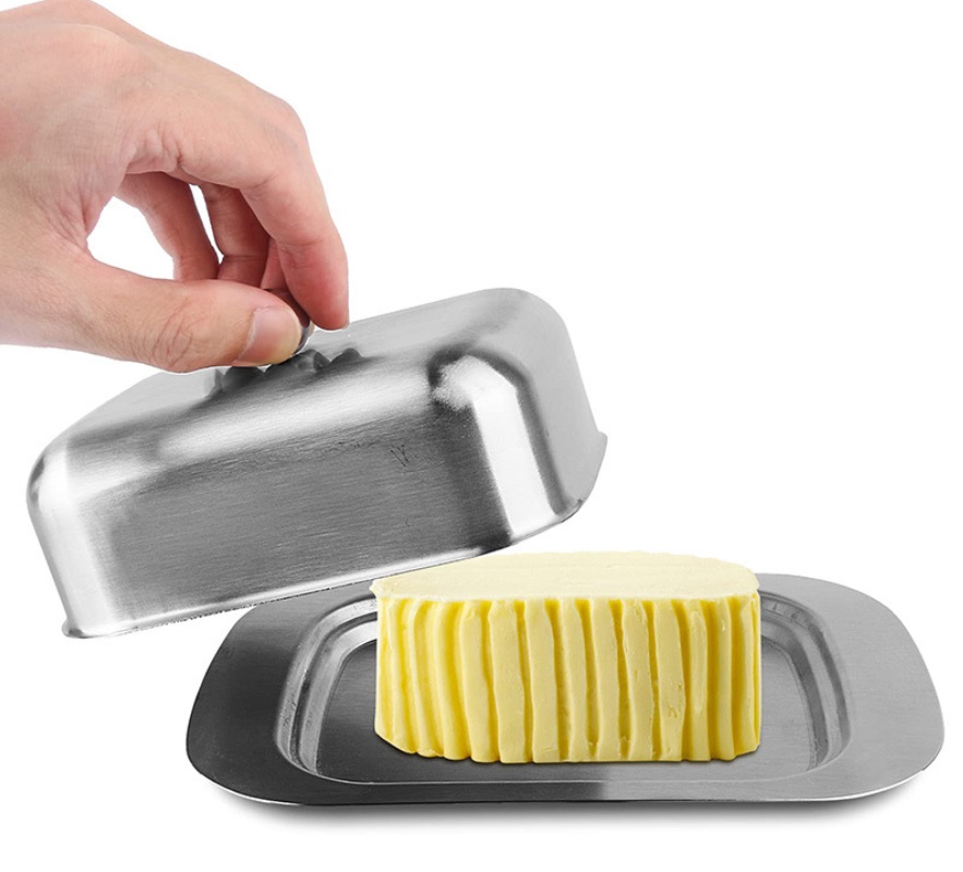 Масленка с крышкой Flamberg Loft 18.5х12.2х6.8 см