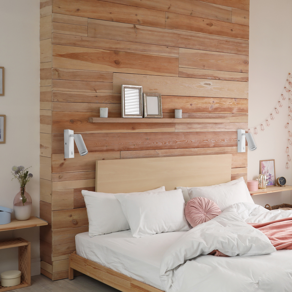 Бра ARDERO ML511-S поворотный под лампу MR11 с выключателем G5.3 белый 80386