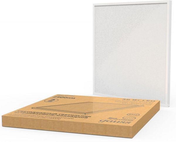 Светильник административный LED Gauss 36 Вт IP20 белый 859123236 