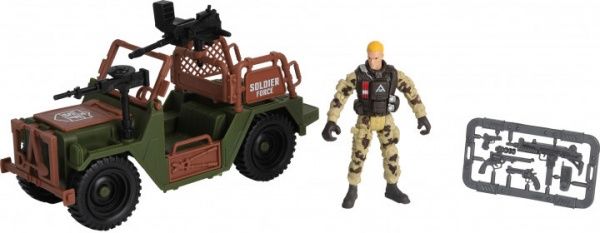 Игровой набор Chap Mei Солдаты PATROL JEEP 545006-1 