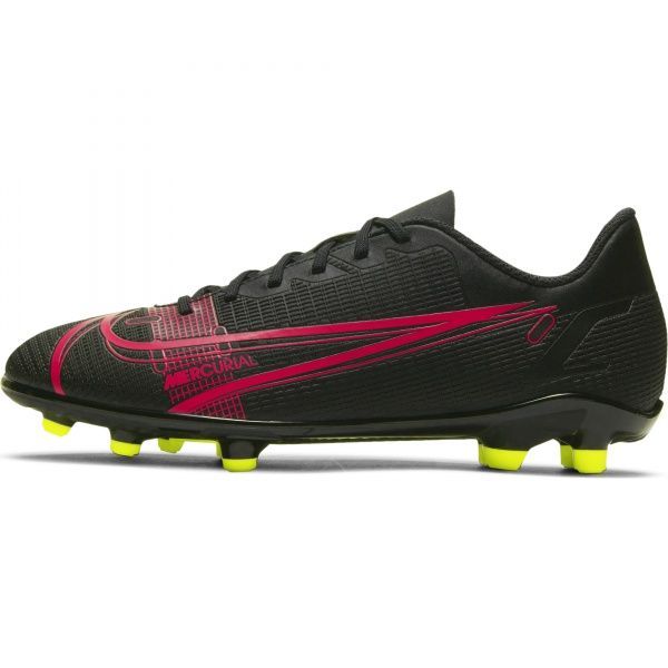Бутси Nike JR VAPOR 14 CLUB FG/MG CV0823-090 р. US 4Y чорний