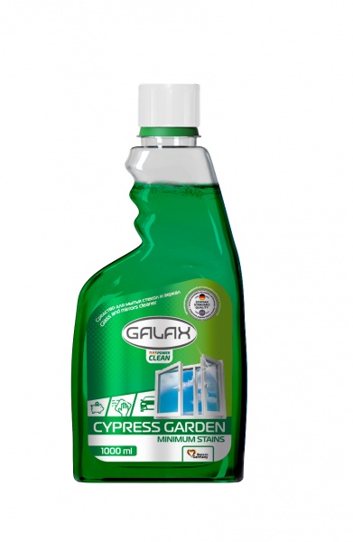 Средство моющее для стекла и зеркал Galax Кипарисовый сад (запаска) 1000г