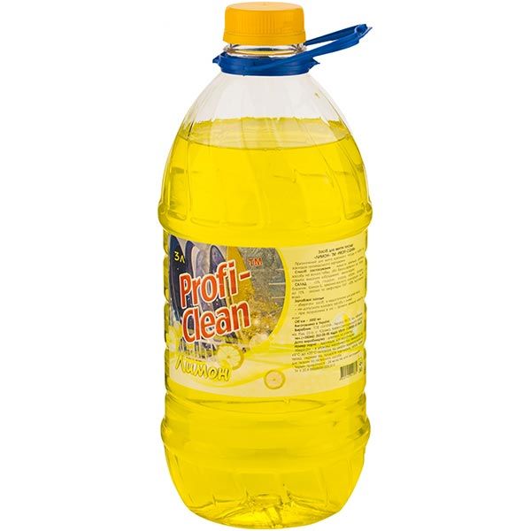 Средство для ручного мытья посуды Profi-Clean Лимон 3л