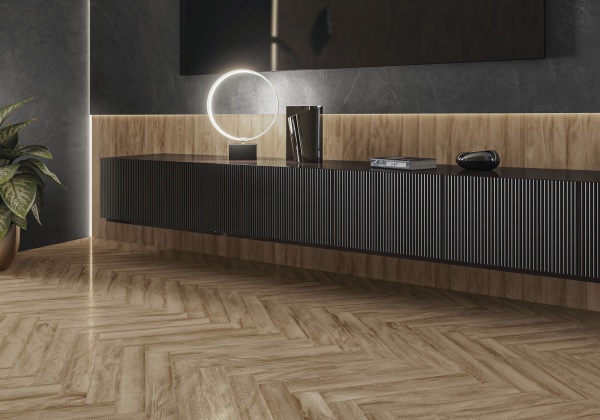 Плитка Cifre Nash Black 9,8x59,3 