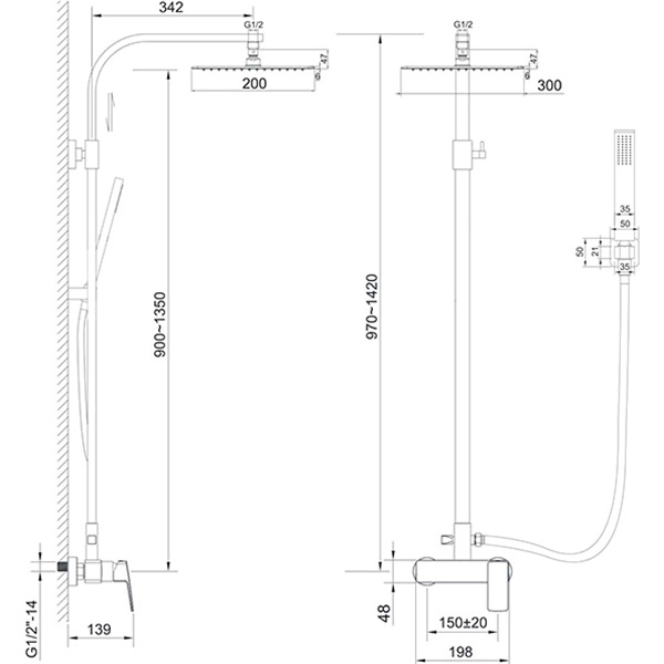 Душова система Imprese Grafiky ZMK061901090