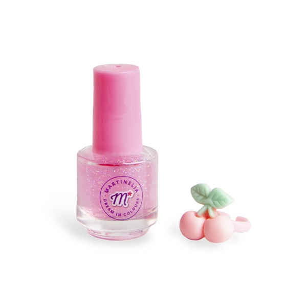 Набор Martinelia Yummy Лак для ногтей розовый и кольцо (30610)