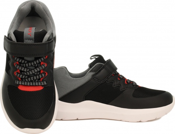 Кроссовки для мальчика BARTEK 451118_B р.35 черно-серый 