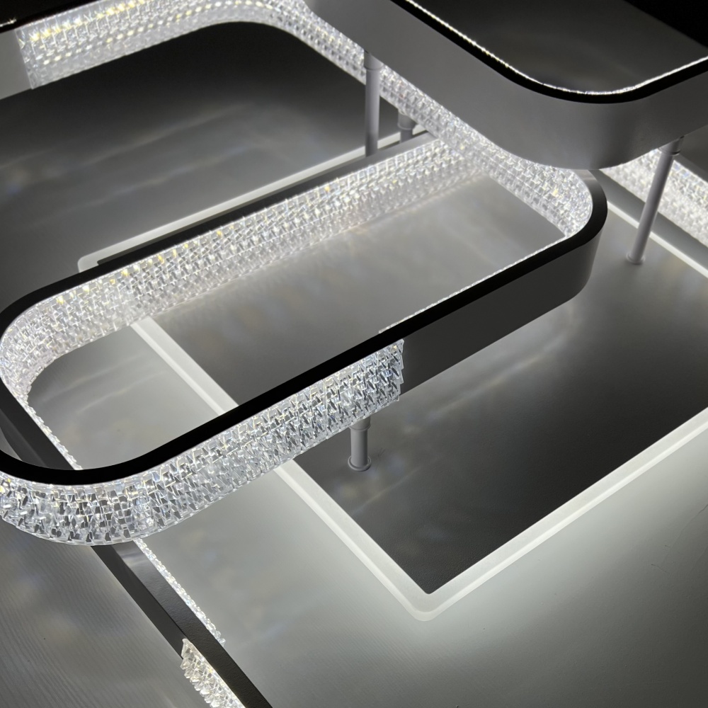 Люстра светодиодная Luminaria 130 Вт LED-модуль белый AKRILIKA SQUARE 130W 4S WHITE