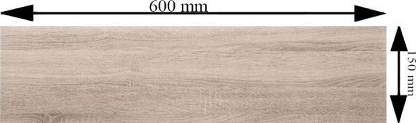 Плитка Golden Tile Ламинат бежевый 541920 15х60 (1.26 кв.м) 