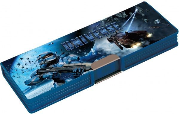 Пенал школьный Universe CF86610 Cool For School синий