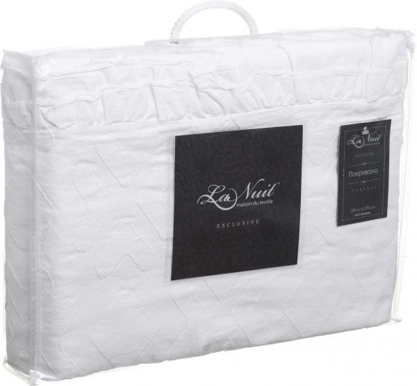 Покривало Canabas 230x270 см La Nuit білий 
