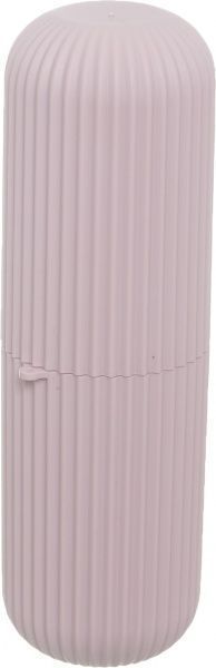 Органайзер-футляр для косметики 6,2х6,2х20 см розовый Gondol Plastic