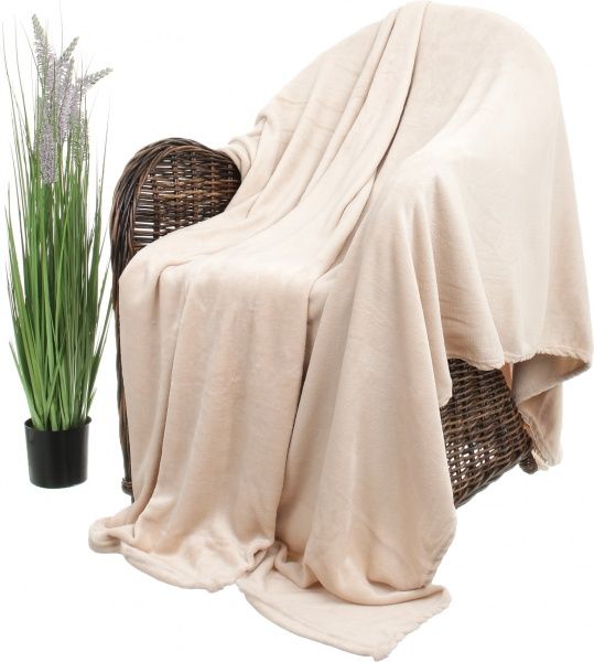 Плед Basic 200x220 см абрикос La Nuit 