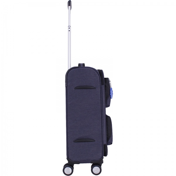 Чемодан Bagland S 36 л джинс (3716919) 