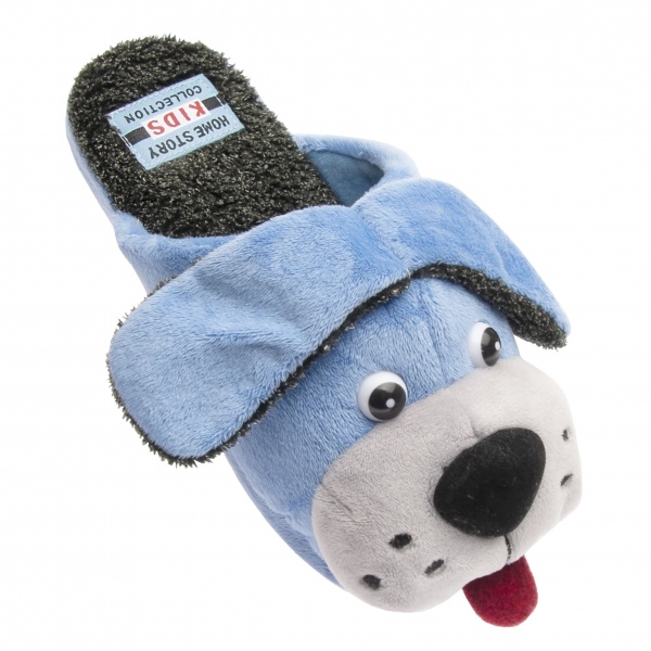 Капці дитячі для хлопчика Home Story р.32-33 блакитний 211554-5 