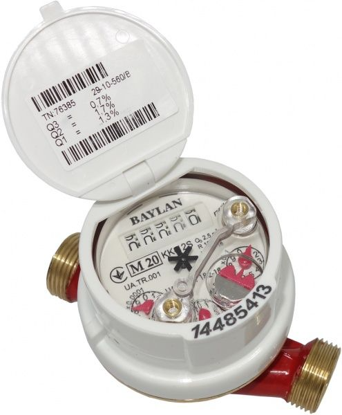 Счетчик гарячей воды Baylan KK-12S Dn15 R-100
