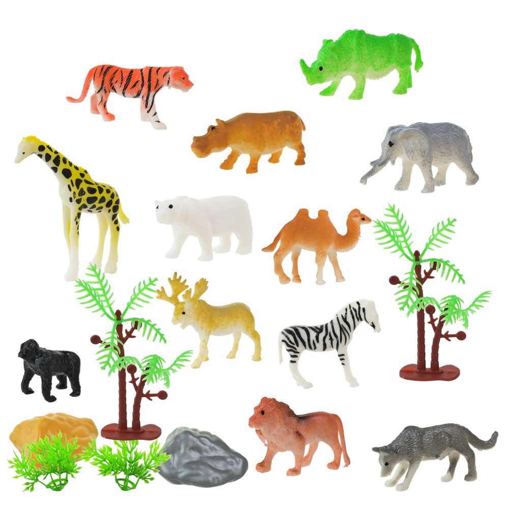 Набор фигурок с аксессуарами Shantou Животные дикие 303-301