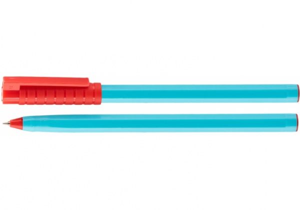 Ручка шариковая Optima Hype 0,7 мм красная 