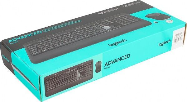 Комплект клавіатура та миша Logitech MK540 ADVANCED Wireless Keyboard and Mouse Combo - R (920-008686) 