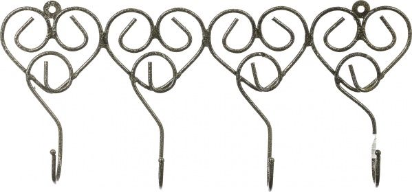 Вішалка декоративна D'Artc Серце 4 5092018