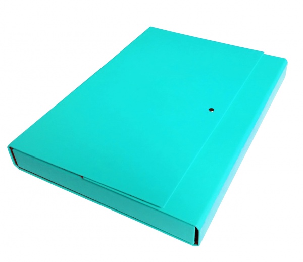 Папка-короб на липучке Академия А4 40 мм в ассортименте iTEM