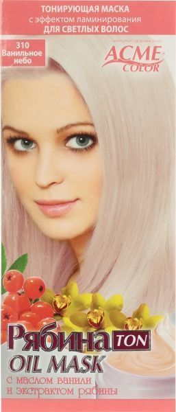 Тонуюча маска Acme Color Горобина №310 ванільне небо 30 мл