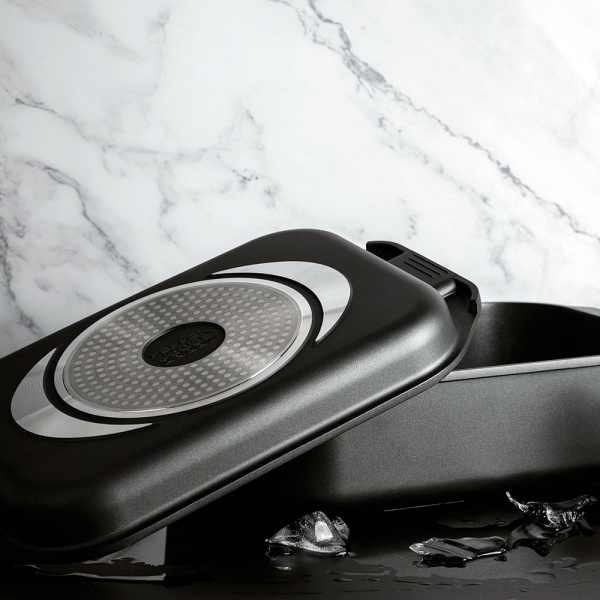 Гусятница Black Ice 2В1 (Greblon C2) 32х21х11см PR-6007 Pepper