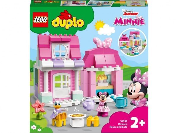 Конструктор LEGO DUPLO Дом и кафе Минни 10942