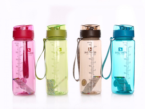 Пляшка спортивна 850 мл Casno блакитний MX-5040_Blue