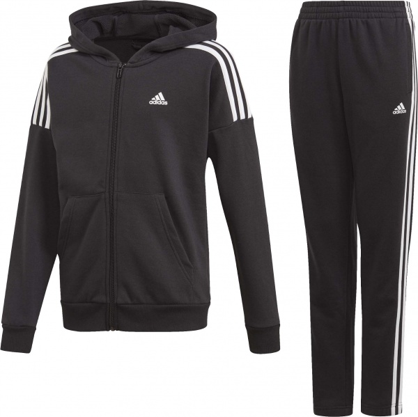 Спортивний костюм Adidas JB COTTON TS FM5716 р. 164 чорний