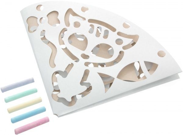 Трафарет Рисуем на асфальте для мальчиков  55 мм Ranok-Creative