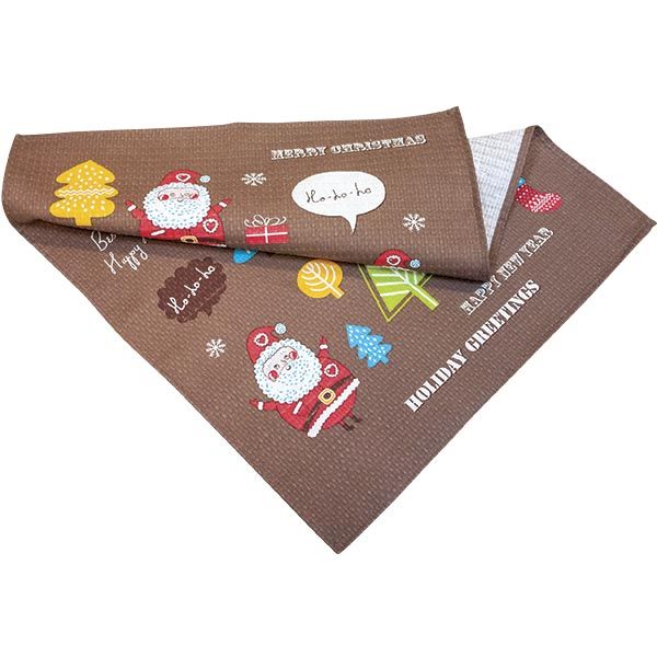 Полотенце вафельное Новый год 45x60 см