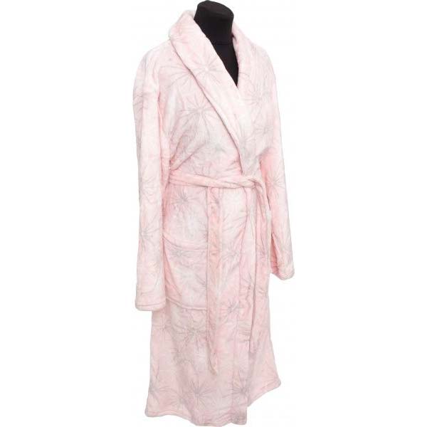 Халат домашний La Nuit Сияние р. XL розовый с принтом