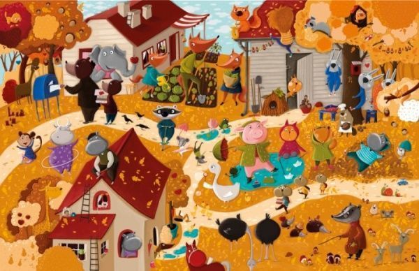 Книга Олена Бугренкова «Мой первый виммельбух. Времена года» 978-617-7395-87-3