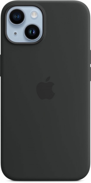Чехол Apple Silicone Case with MagSafe для iPhone 14 midnight(MPRU3ZE/A)