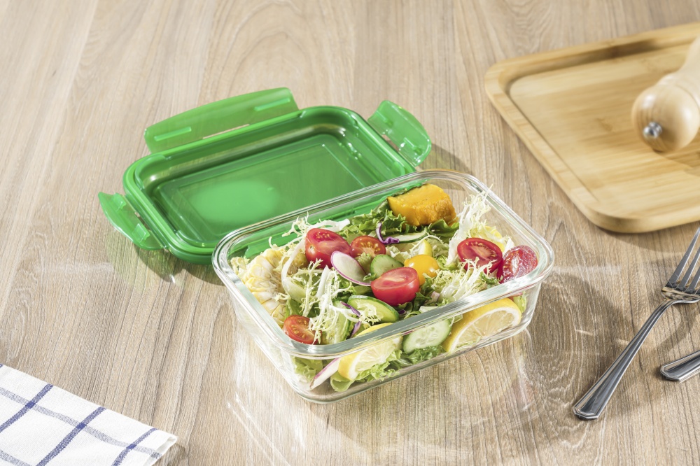 Контейнер для зберігання Flamberg Original Rectangular Green 1000 мл