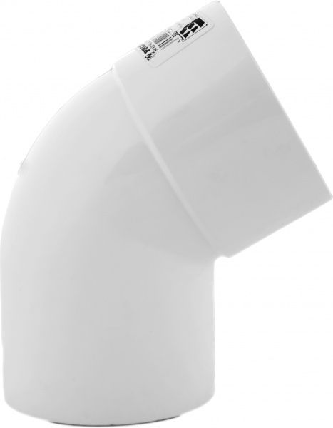 Коліно труби PROFiL 60° 100 мм білий 