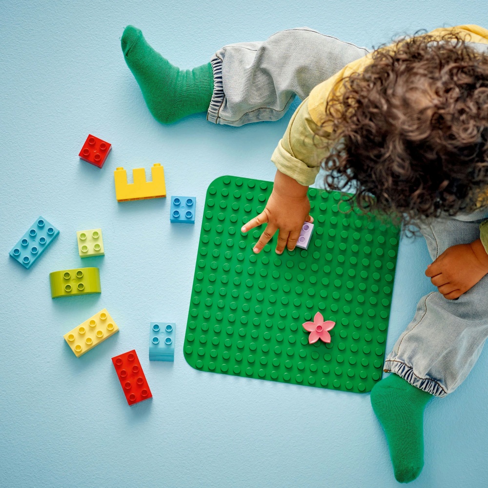 Конструктор LEGO DUPLO Зеленая строительная пластина 10460