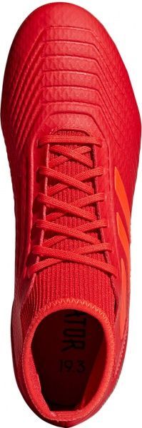 Бутсы Adidas PREDATOR 19.3 FG BB9334 р. UK 9 красный