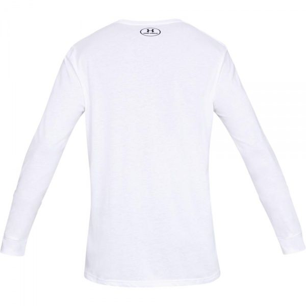 Футболка Under Armour SPORTSTYLE LOGO LS 1329283-100 XL білий
