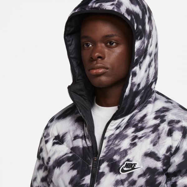 Куртка Nike M NSW DWN FIL WR JKT AOP SHLD CU4406-133 M белый