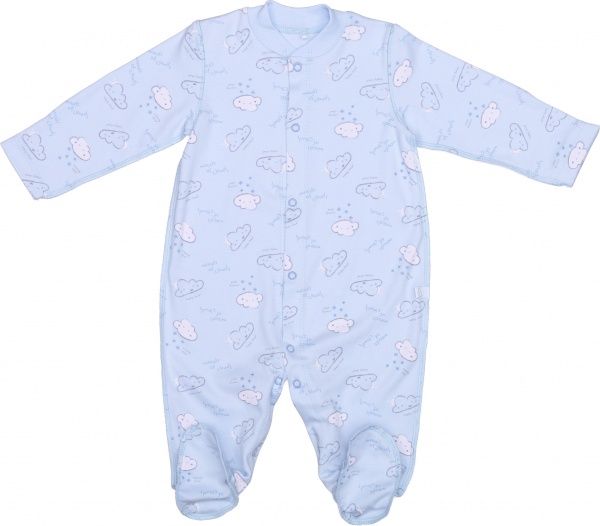 Комбінезон для хлопчика Bembi КБ4 р.62 блакитний із малюнком 