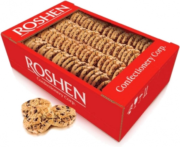 Печиво Roshen Здобне Тортинка з кусочками глазурі 3,1 кг 