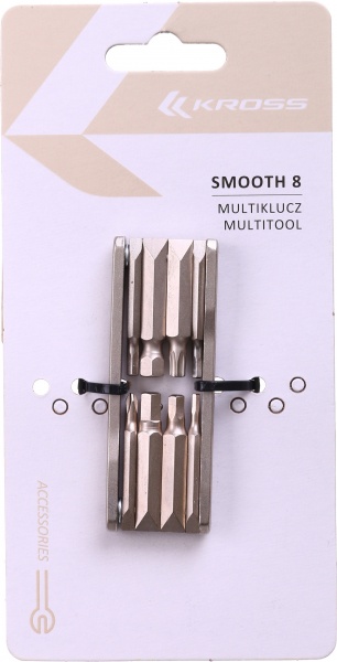 Мультитул велосипедный Kross T4CKU000149 Function Folding Bike Tool Smooth 8 