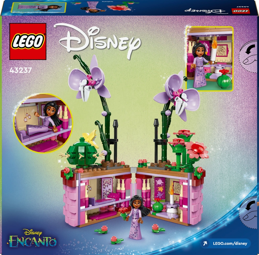 Конструктор LEGO Disney Princess Квітковий горщик Ізабели 43237