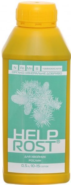 Удобрение органо-минеральное Help Rost Хвойные культуры 500 мл